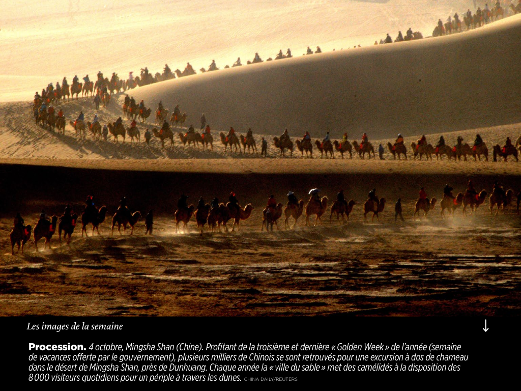 Le Point - reportage photo dans application tablette