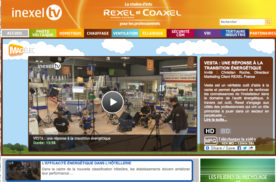 Inexel TV par Rexel
