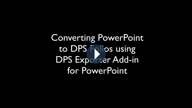 DPS Export for Powerpoint