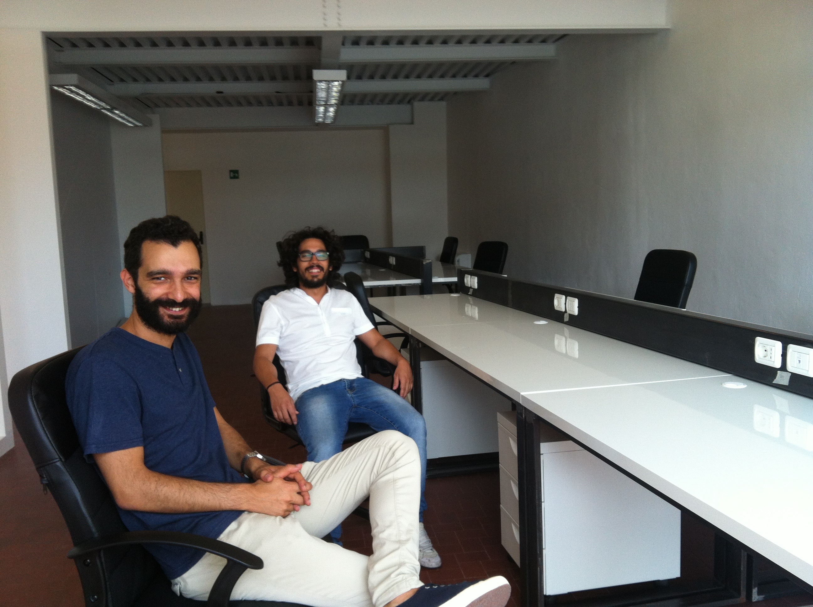 Nicola Siza and Marco Pischedda, Hub / Spoke desks