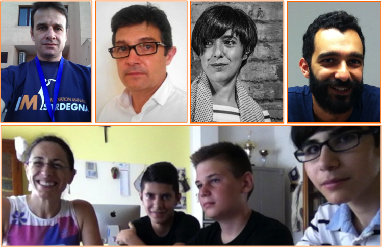 Nicola Pirina, Roberto Spano, Monica Mureddu, Nicola Siza, Alessandra Patti, Fabio Altea, Marco Pittalis, Davide Ricco