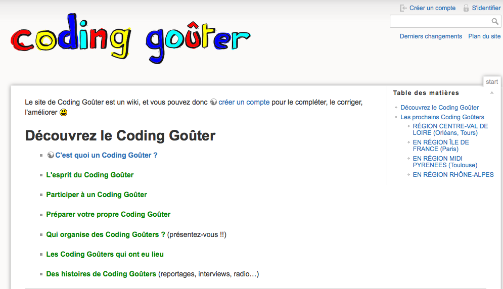 Coding Goûter