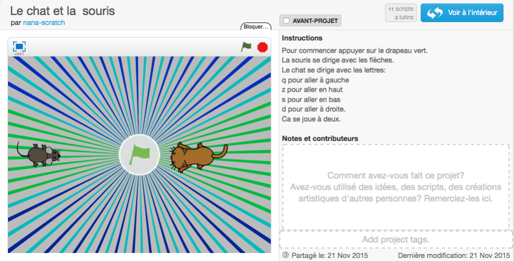 Creating a cat & mouse game with Scratch Butter Cake